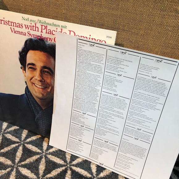 80's "Christmas with Placido Domingo" Record - Vienna Symphony Orchestra - Opera - Picture 3 of 14